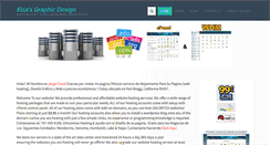 Desktop Screenshot of elsasgraphicdesign.com
